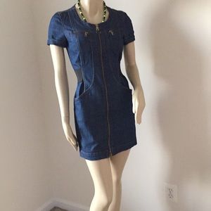 Armani Exchange Denim Dress